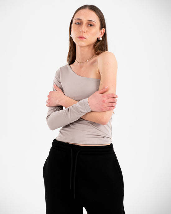 One-Shoulder Sleek Top